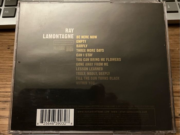 Ray Lamontagne - till the sun turns black    CD