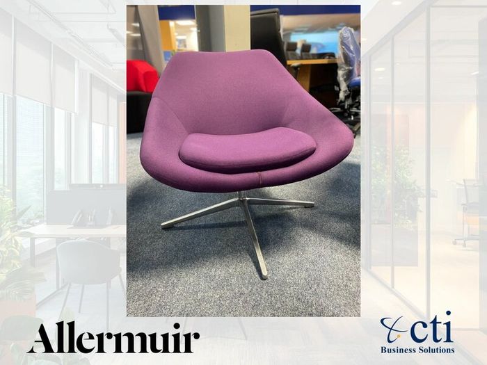 4 X Allemuir Lounge Chairs - Grade A
