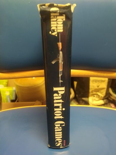 Signed Tom Clancy - Patriot Games