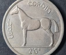Ireland 1966 Half Crown coin