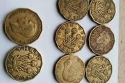 Trupenny coins qty 10