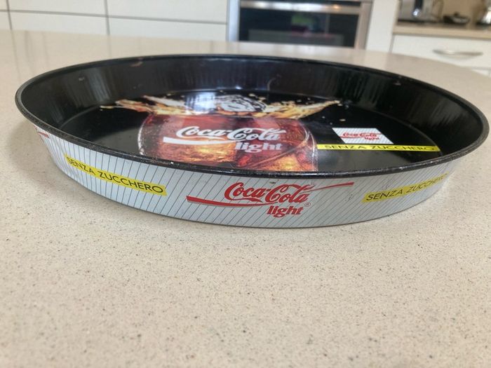 Coca Cola Light Metal Tray 31 cm