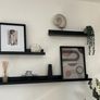Black picture shelf 55cm -  Brand new Image 6