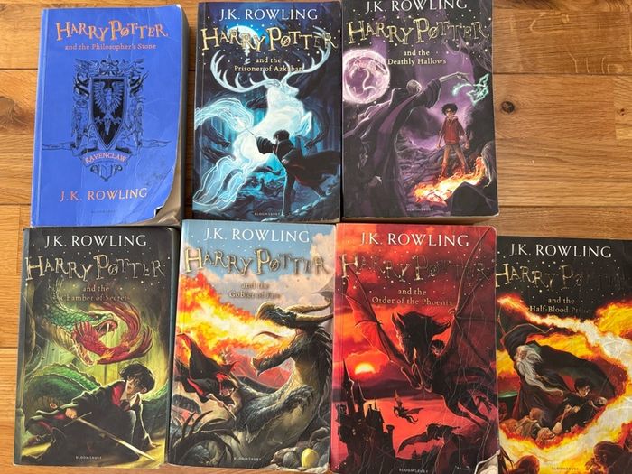 Harry Potter books - the 7 books in the series