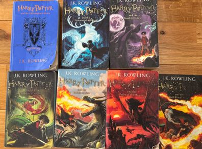 Harry Potter books - the 7 books in the series