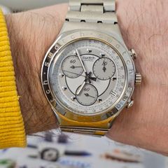 Vintage Swiss Made Swatch Chronograph from 1990s Swiss Watch