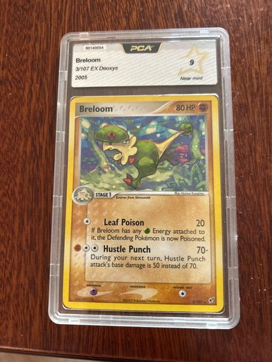 Pokemon Breloom Graded