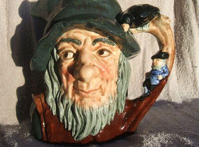 RIP VAN WINKLE D6438 (Royal Doulton) - a vintage large size character jug (1950's - 1970's). 6.5" height.