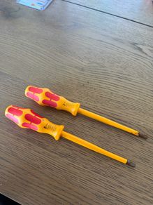 VDE flathead Screwdriver Wera