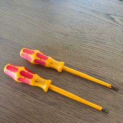 VDE flathead Screwdriver Wera