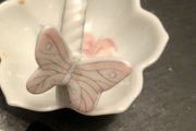 Vintage butterfly basket