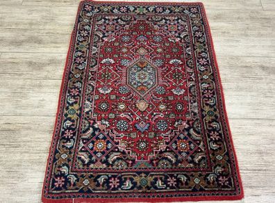 Original Persian hand knotted rug with  label
