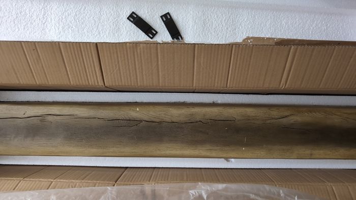 Ligna mantle beam light oak