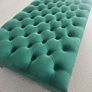 Chesterfield Upholstered Footstool- Coffee Table Chesterfield style deep buttoned Image 3
