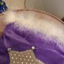 Purple christmas stocking Image 3