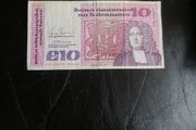 1989 Ireland Series B 10 Pound Banknote