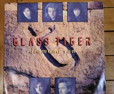 Glass Tiger Diamond Sun 7 inch Vinyl 1988 Capitol