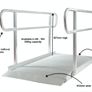 Wheelchair Ramp with Hand Rails Image 6