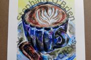 A Cappuccino - Print of Original Artwork