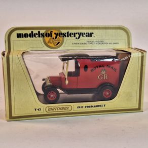 Matchbox Models of yesteryear Diecast Model Y-12 1912 Ford Model T Roal Mail GB