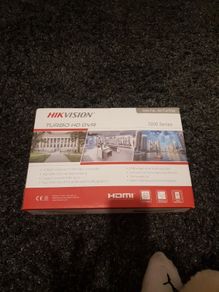 Hikvision DVR , 1 terabit hard drive