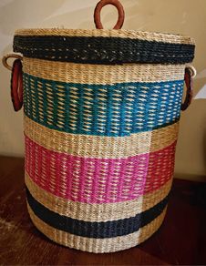 Handwoven Laundry Basket