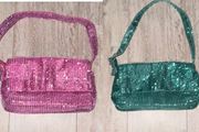 Primark Sparkly Sequin Studded Purse Bags