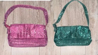 Primark Sparkly Sequin Studded Purse Bags