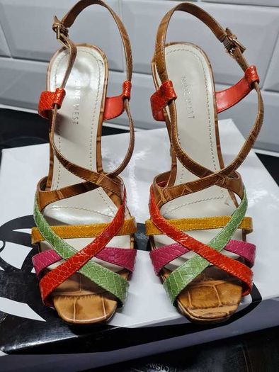 Nine West NW Jewellite LTB Brown / Multi Croco - Brand New!!! Never Worn!!!