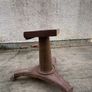 Antique flip top mahogany table Image 2