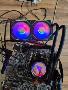 Tempest 240mm ARGB Liquid CPU Cooler Black