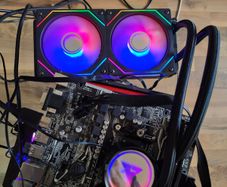 Tempest 240mm ARGB Liquid CPU Cooler Black