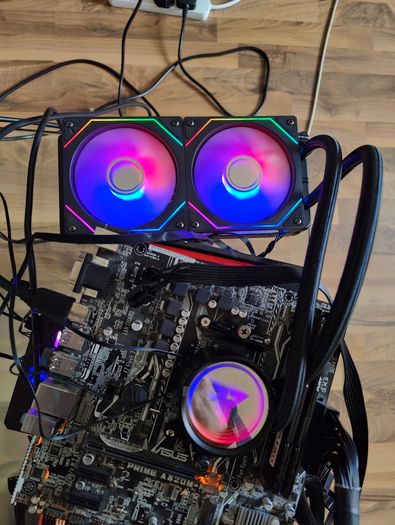 Tempest 240mm ARGB Liquid CPU Cooler Black