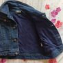 Lined Denim Jacket Image 3