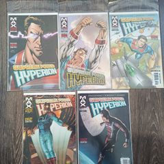 Supreme Power Hyperion Complete 5 Issue Comic Book Set Marvel Max