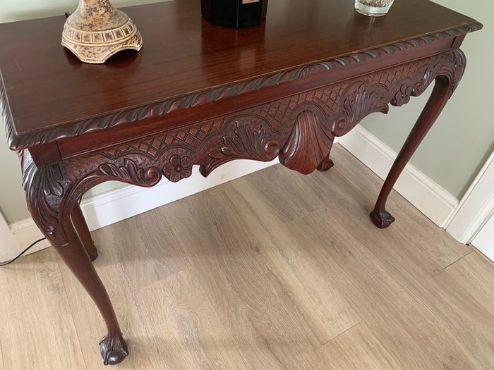 Chippendale Style Console Table