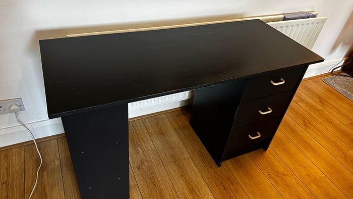 Black Office Desk