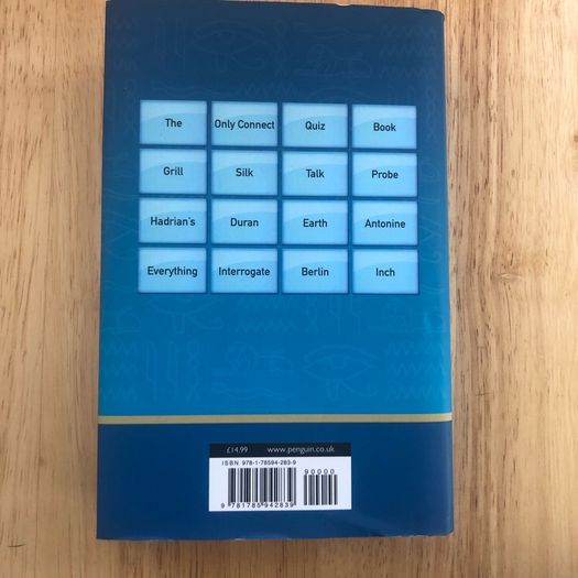 Only Connect TV show Puzzle Book
