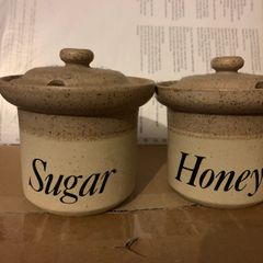 Sugar & Honey Pottery Set