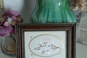 Silk Spun Floral 'Mum' Picture