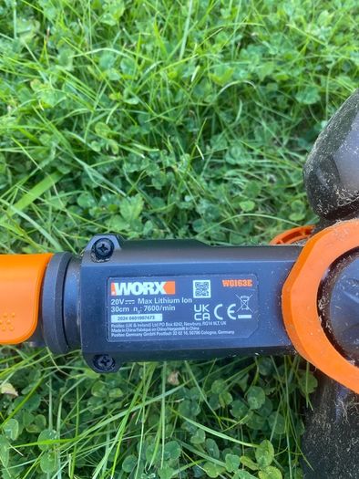 Workx wg 163e 18v (20v max) cordless grass trimmer
