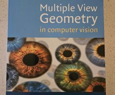 Paperback: Multiple View Geometry in Computer Vision
