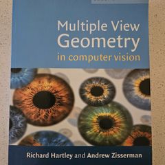 Paperback: Multiple View Geometry in Computer Vision