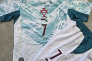 Ronaldo Portugal away football  jersey/kits