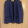 Blue pure virgin wool Donegal Design jacket Image 7