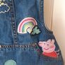 Girls Peppa pig pinafore Image 2