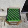 1960's English Woven High Stool Image 3