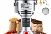 Stainless Steel  Electric Grain Mill Grinde High Speed 1500W Powder Machine