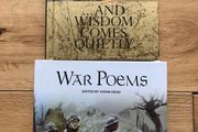 And Wisdom comes Quietly and War Poems