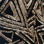 Sequin dress with fur Image 3